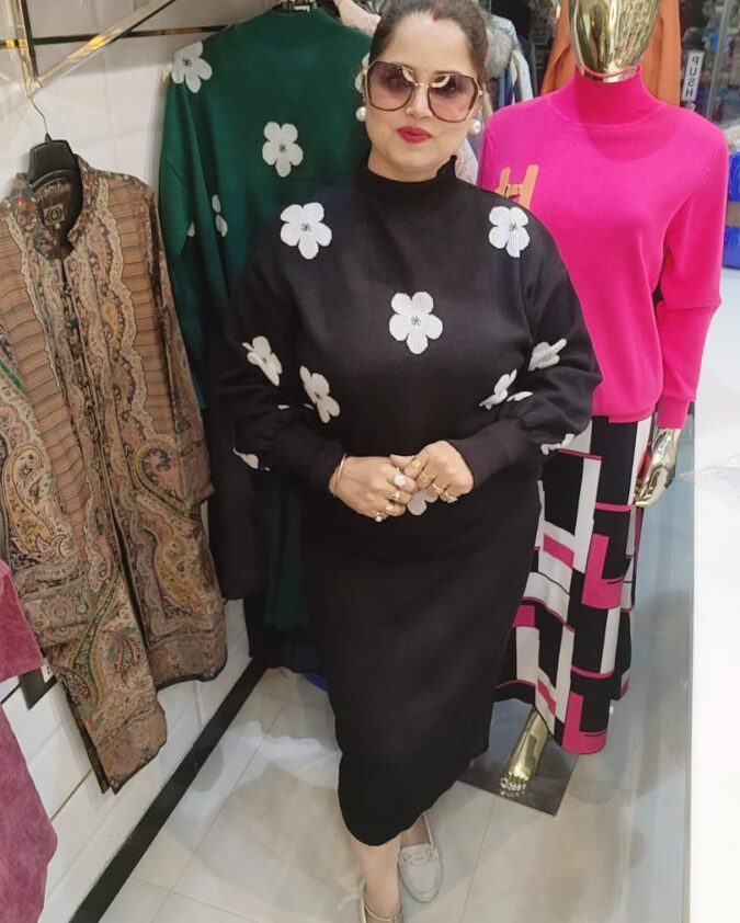 Woolen Two Pec Dress