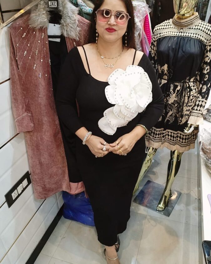 Designer western dress