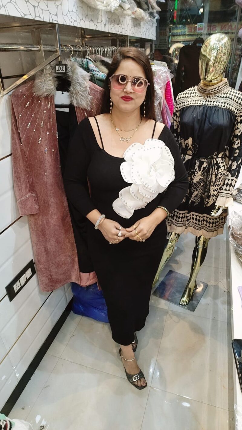Designer western dress