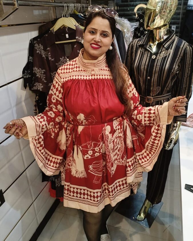Western short kaftan dress - Image 3