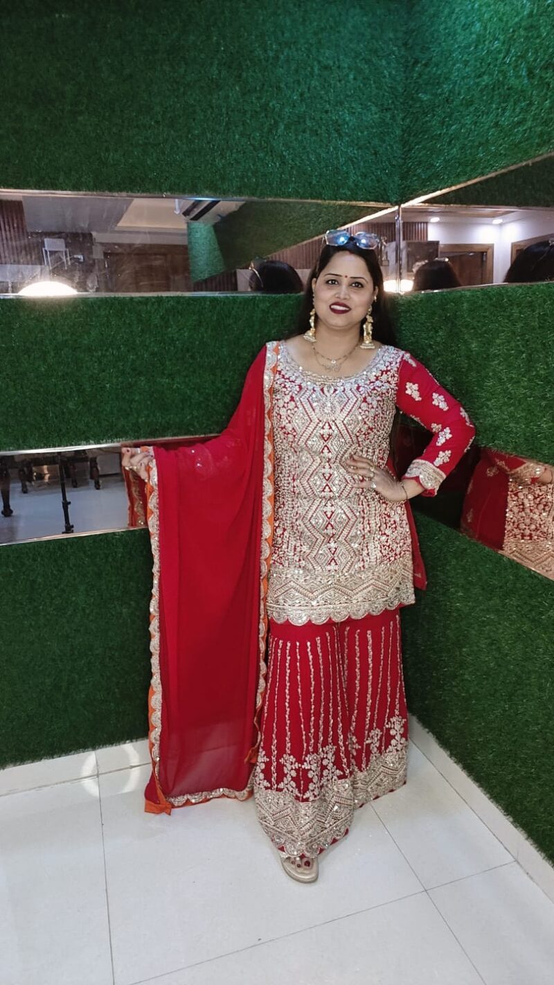 Party Wear Sharara Suit