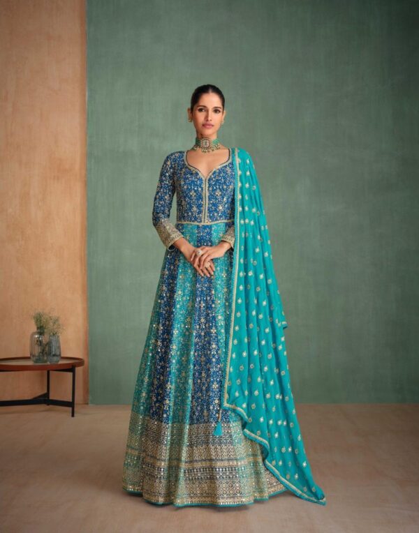 Party wear one pec with dupatta